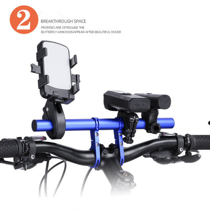 MTB Handlebar Extension Bicycle Headlight Bracket Road Bike Extender Mountain Handlebar Rack Parts 4