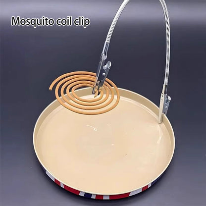 Double Headed Metal Clip, Crocodile Mosquito Coil Clip, Bendable Advertising Label Clip, Clip for Aromatic Metal Clip