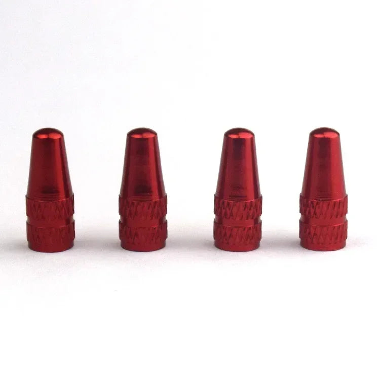 Durable Aluminum Alloy FV Presta Valve Covers, Bike Tire Caps for Road MTB Track Racing Cycling Accessories
