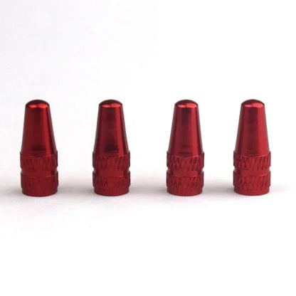 Durable Aluminum Alloy FV Presta Valve Covers, Bike Tire Caps for Road MTB Track Racing Cycling Accessories