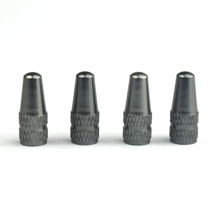 Durable Aluminum Alloy FV Presta Valve Covers, Bike Tire Caps for Road MTB Track Racing Cycling Accessories