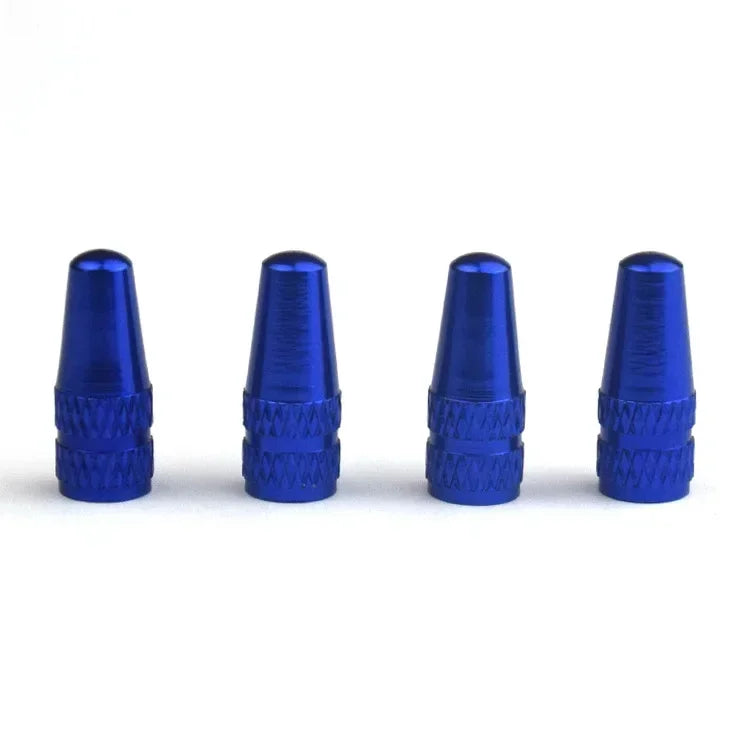 Durable Aluminum Alloy FV Presta Valve Covers, Bike Tire Caps for Road MTB Track Racing Cycling Accessories