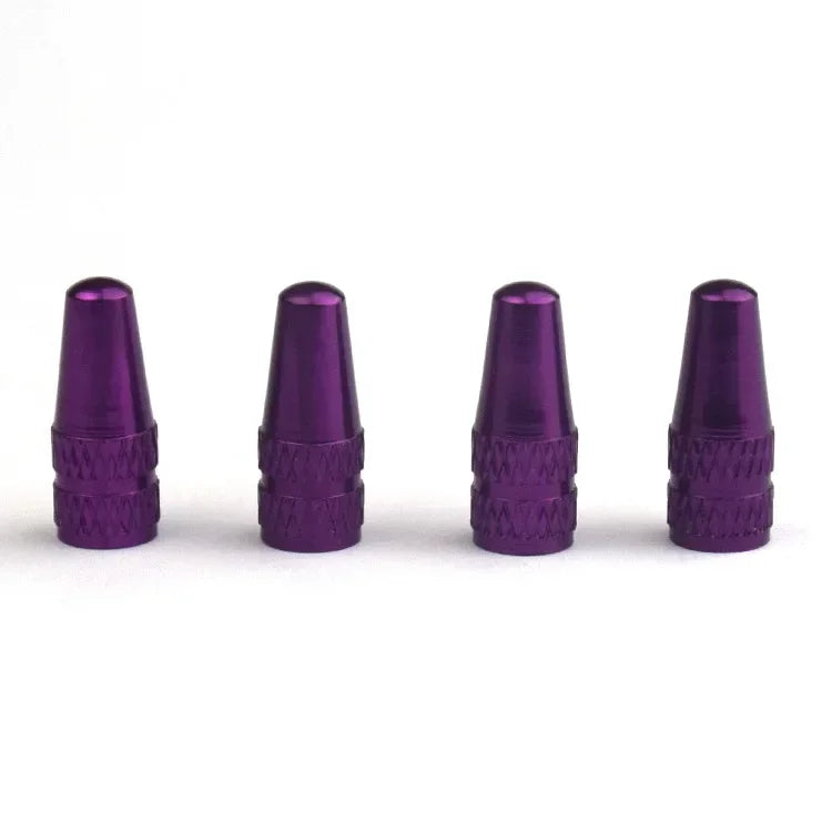 Durable Aluminum Alloy FV Presta Valve Covers, Bike Tire Caps for Road MTB Track Racing Cycling Accessories