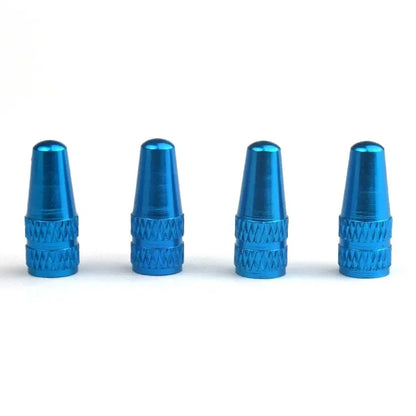 Durable Aluminum Alloy FV Presta Valve Covers, Bike Tire Caps for Road MTB Track Racing Cycling Accessories