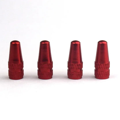 Durable Aluminum Alloy FV Presta Valve Covers, Bike Tire Caps for Road MTB Track Racing Cycling Accessories
