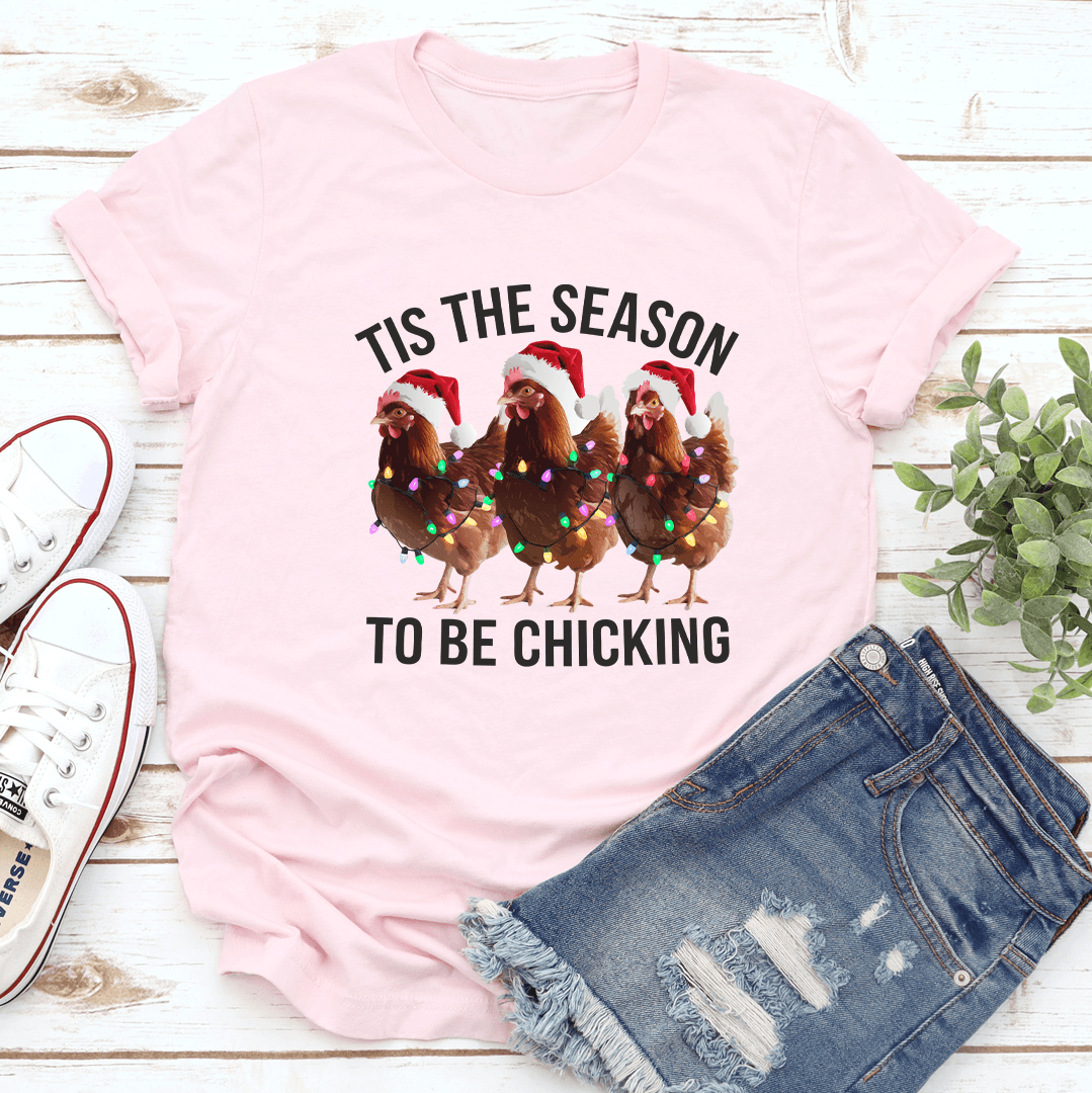 Tis The Season To Be Checking Tee