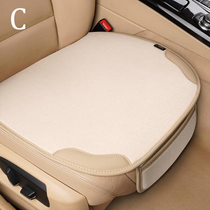 Universal Car Seat Cover Breathable Flax Cushion Four Seasons Auto Chair Protector For Car Interior 6