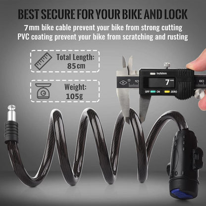 Portable Bike Chain Lock Anti Theft Metal Steel Safety Lock With Keys Motorcycle And Bicycle Securi 3