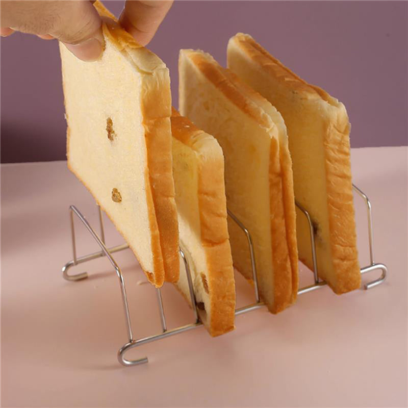 Stainless Steel Bread Rack, Toast Display Tool For Kitchen, Air Fryer Accessories