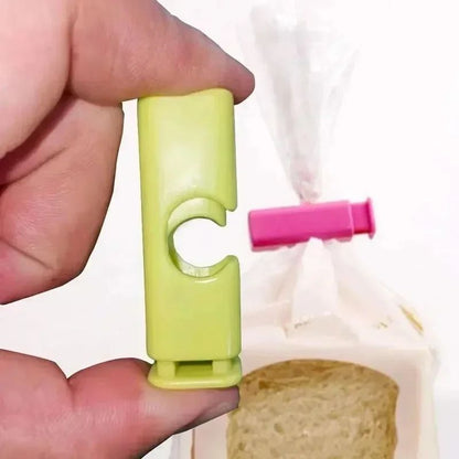 12 PCS Reusable Bread Bag Clips For Food Storage And Snack Sealing 1