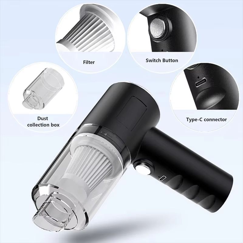 15000 Pa Wireless Handheld Vacuum Cleaner  Portable StrongSuction Car  Home Dust Blower 3