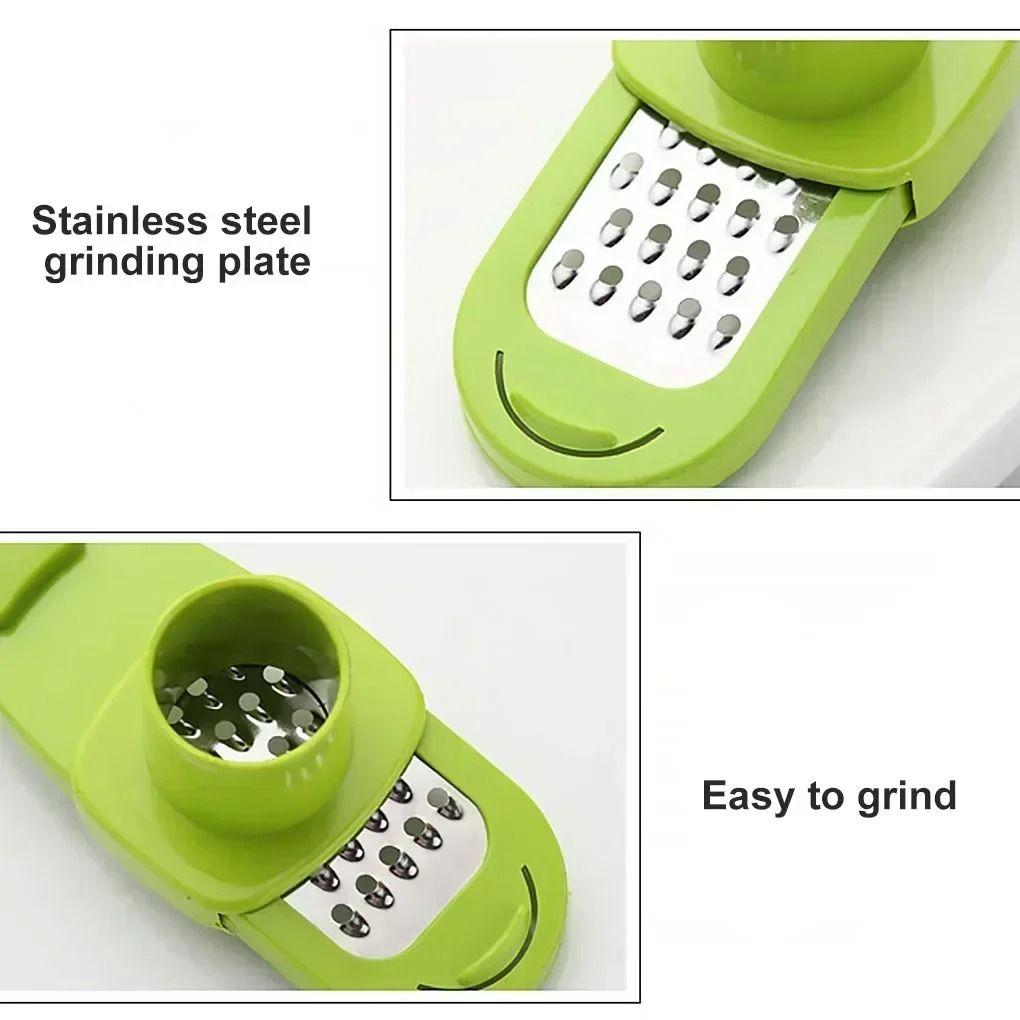 Multifunctional Manual Garlic Crusher And Ginger Grater Kitchen Tool 4