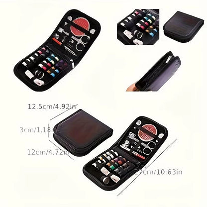 Compact Travel Sewing Kit  Essential Needle  Thread Emergency Repair Set 1