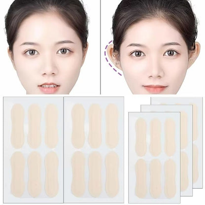 Invisible Earlobe Support Patches  Clear Silicone Earring Back Tape 24  144 Pcs 1