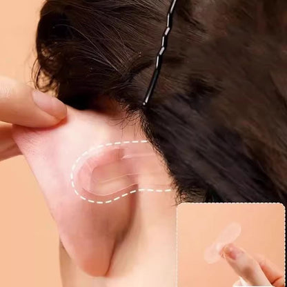 Invisible Earlobe Support Patches  Clear Silicone Earring Back Tape 24  144 Pcs 4