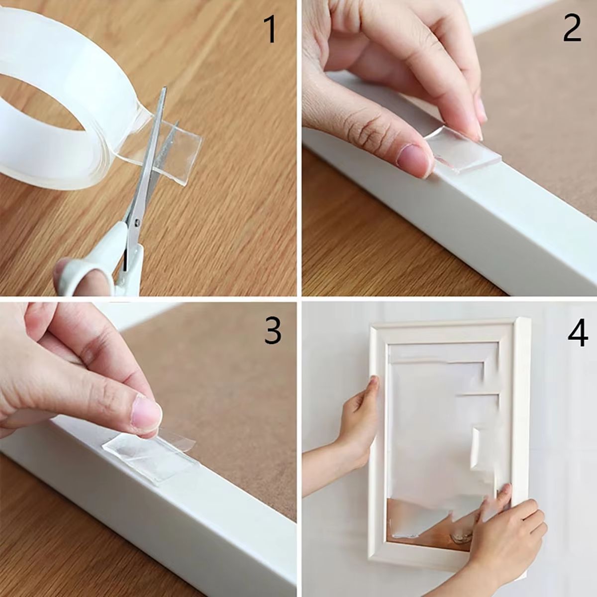 Ultra Strong Double Sided Monster Tape  Heavy Duty Waterproof Mounting Adhesive 1