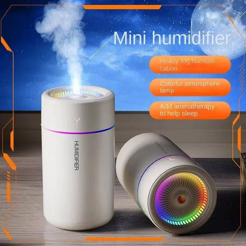 280 ML Air Humidifier  Aroma Diffuser  Large Fog Volume With ColorChanging Atmosphere Light 2