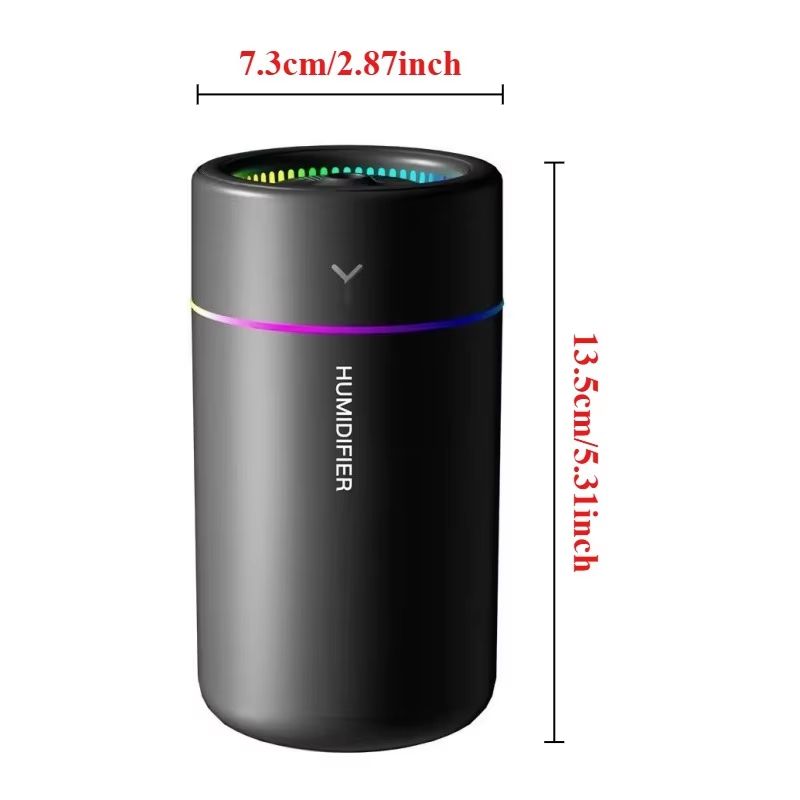 280 ML Air Humidifier  Aroma Diffuser  Large Fog Volume With ColorChanging Atmosphere Light 4