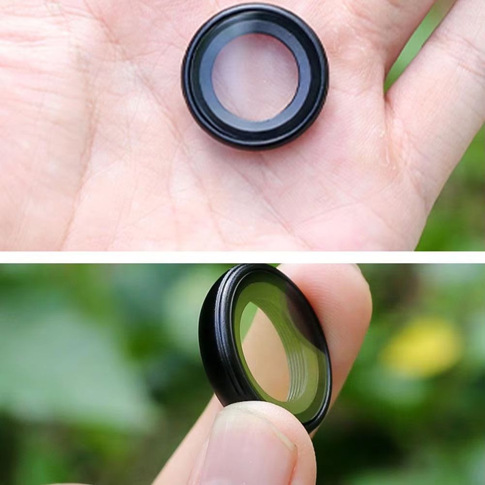 Optical Lens Protector For Insta360 GO Ultra  HighDefinition AntiFingerprint Glass With Aluminum Al 1