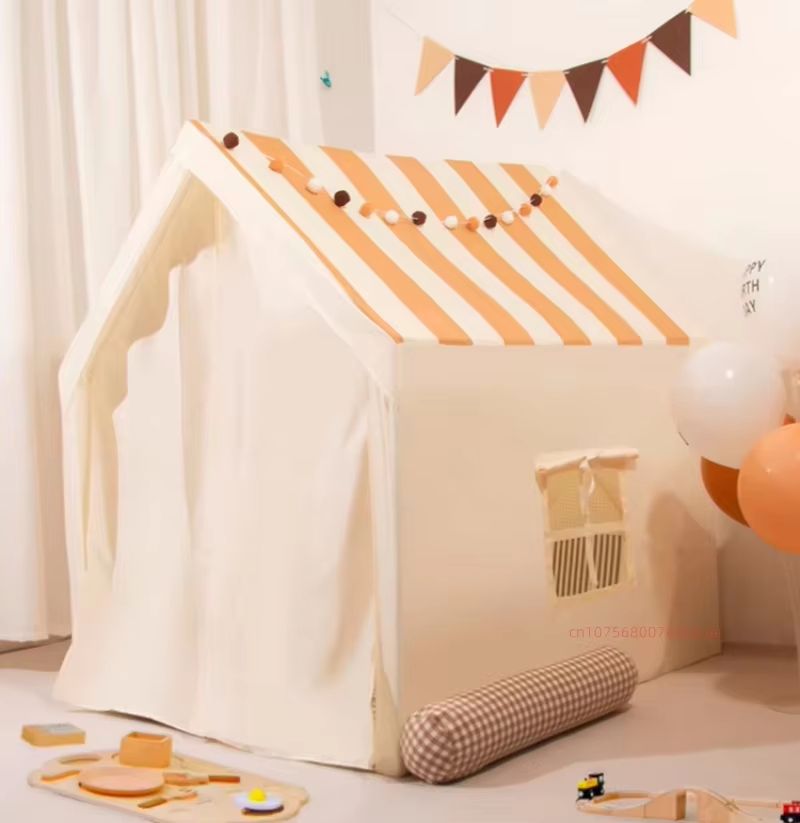Large Indoor  Outdoor Kids Playhouse Tent  Foldable Toddler Play Tent For Children 4