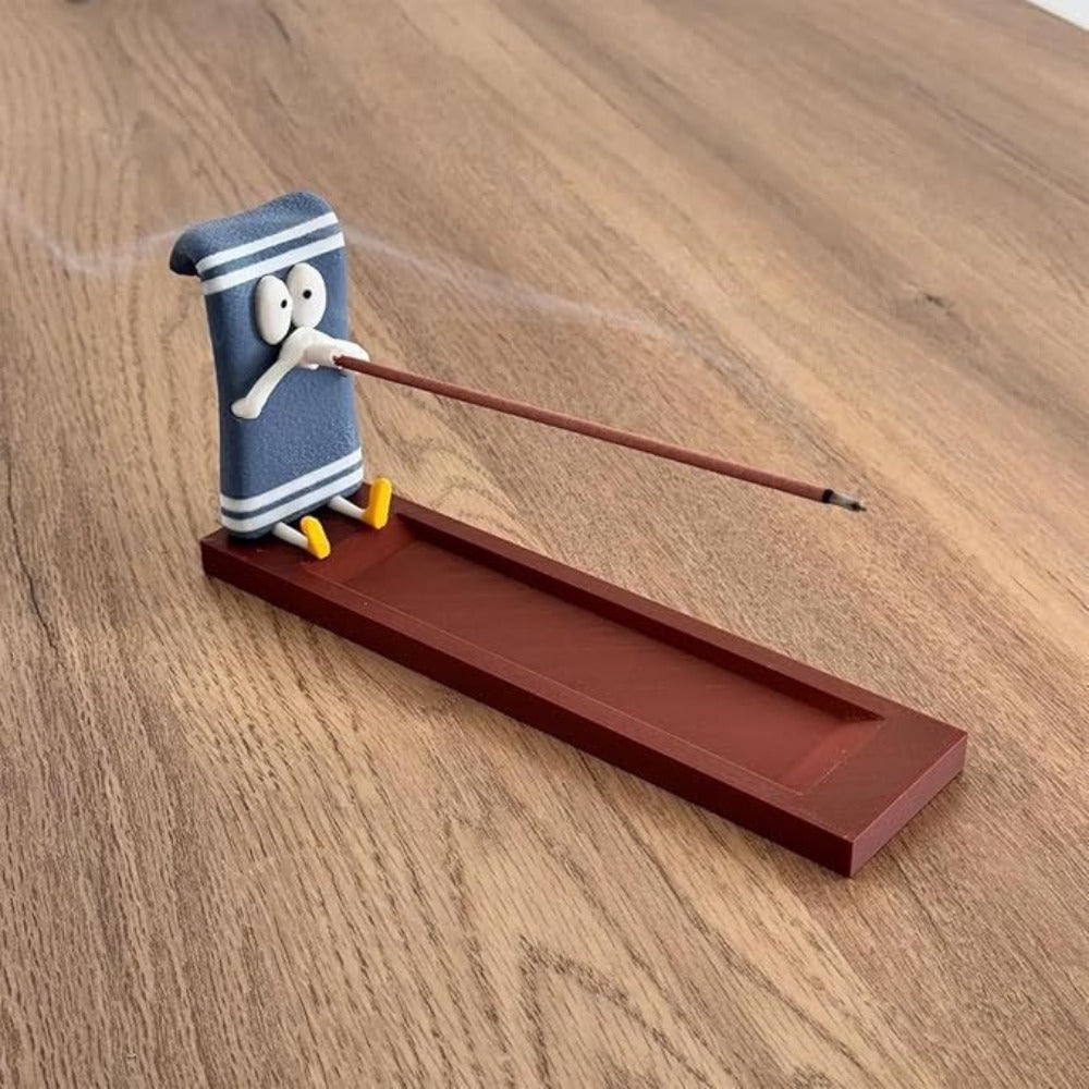 Creative Funny Incense Stick Holder Handcrafted Plastic Incense Burner Indoor Heat Resistant Candle 1