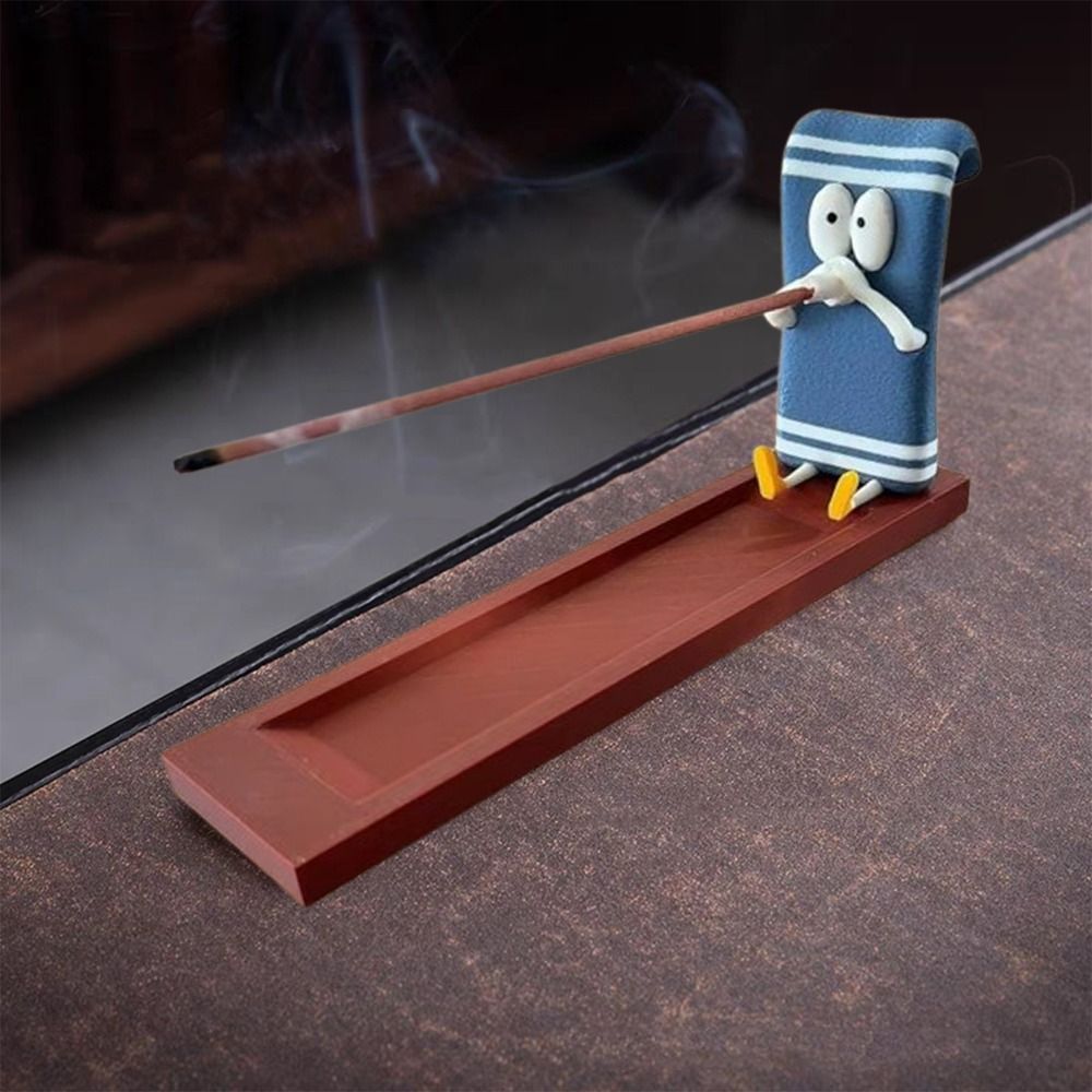 Creative Funny Incense Stick Holder Handcrafted Plastic Incense Burner Indoor Heat Resistant Candle 3