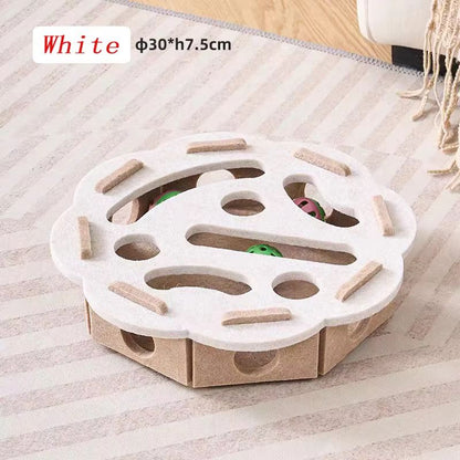 Sisal Cat Scratching Post For Indoor Cats  Interactive Kitten Exercise  Entertainment Toy 6