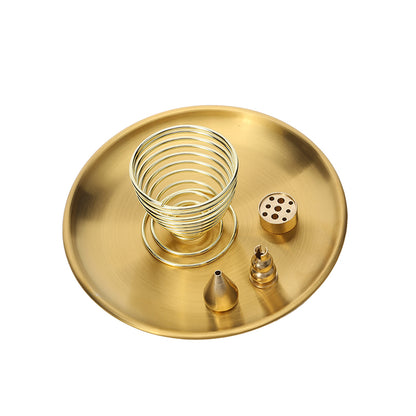 Metal Incense Burner Brass Incense Tray Sage Holder Palo Santo Holder Home Decor Crafts 1