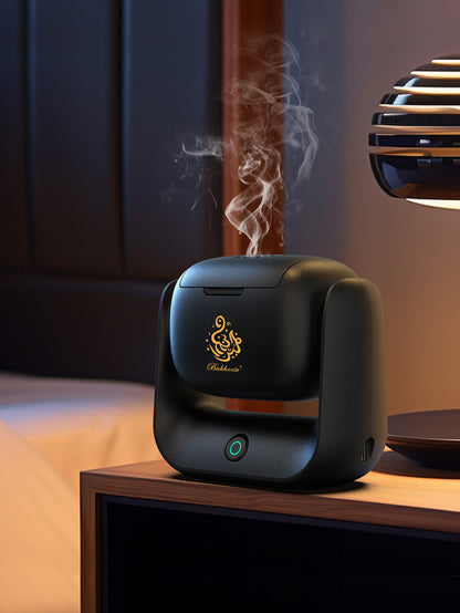 Rotatable Electronic Incense Burner, High Quality Arabian Censer, USB Rechargeable Rotational Aroma Machine