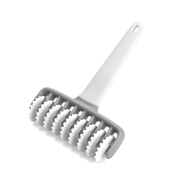 Smooth Turning Dough Roller Cutter, Cookie Cake Net Kitchen Gadget for Restaurant Pizza Baking Tool