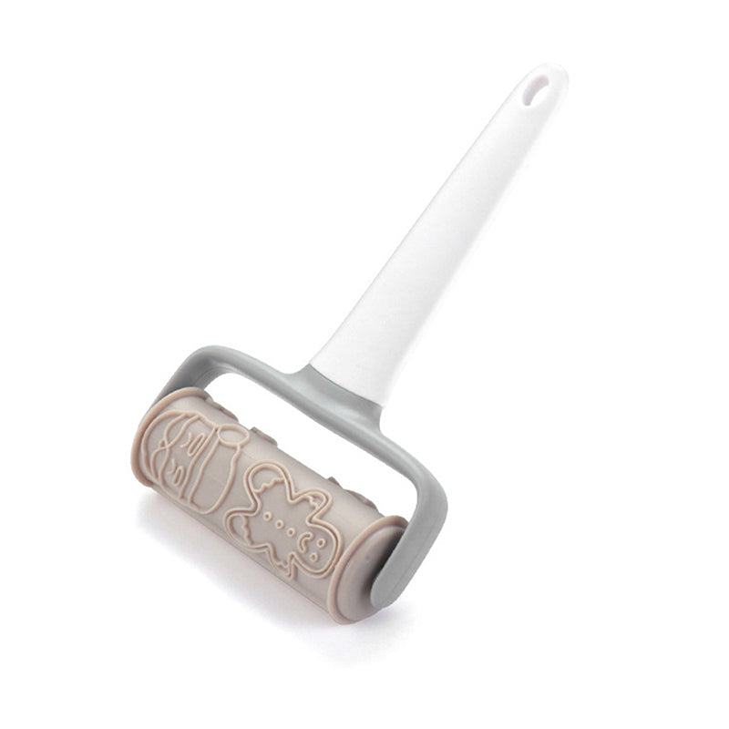 Smooth Turning Dough Roller Cutter, Cookie Cake Net Kitchen Gadget for Restaurant Pizza Baking Tool