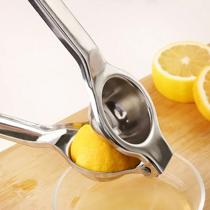 Stainless Steel Lemon Squeezer Manual Citrus Juicer For Kitchen And Bar Use 2