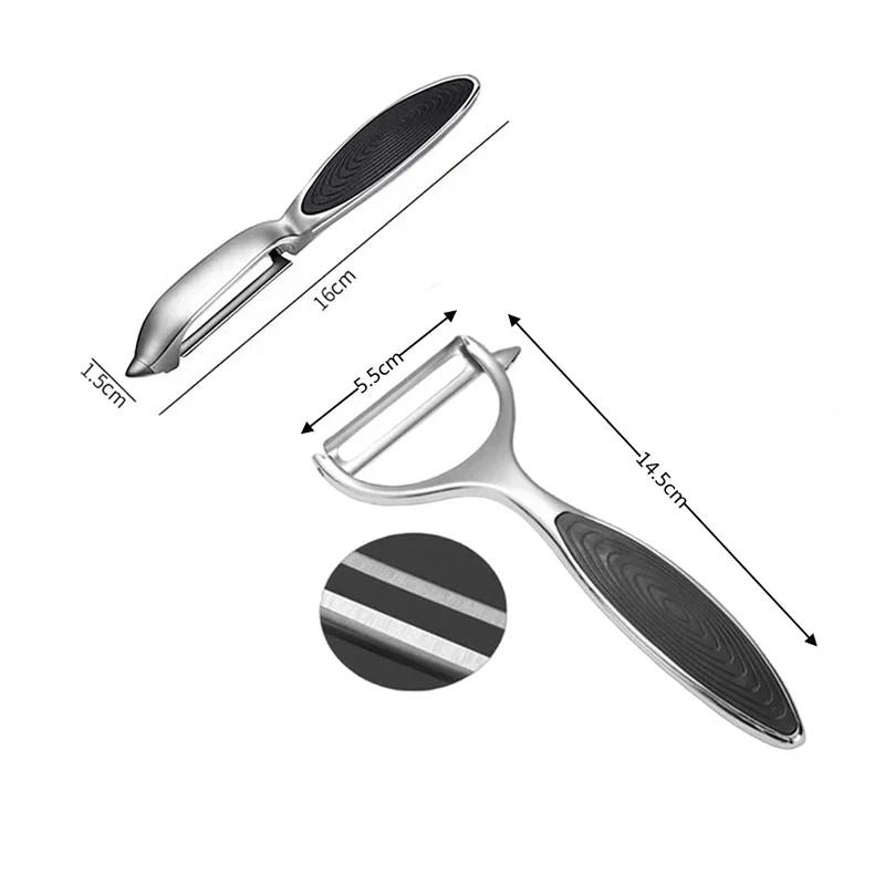 Stainless Steel Multi Function Vegetable Peeler And Fruit Cutter 5