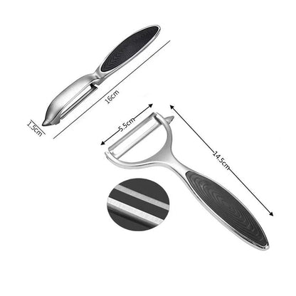 Stainless Steel Multi Function Vegetable Peeler And Fruit Cutter 5