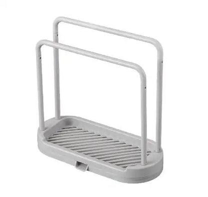 Double Layer Kitchen Cloth Drain Rack For Sink And Countertop Storage 6