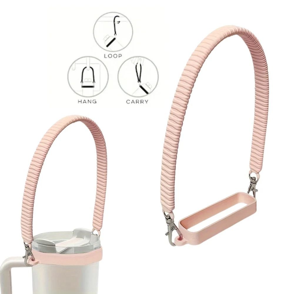 Silicone Water Bottle Handle Sling Carrier For 840oz Bottles 6