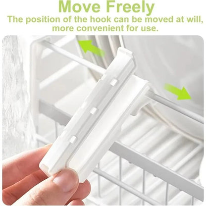 Adjustable Sink Cup Holder And Dish Rack Organizer For Kitchen And Bathroom 2