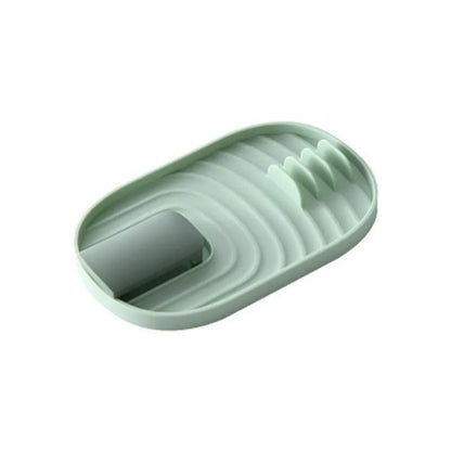 Kitchen Pot Lid And Utensil Holder Rack Organizer 7