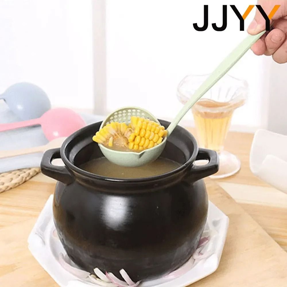 2in1 Long Handle Kitchen Spoon And Strainer For Soup And Hot Pot 5