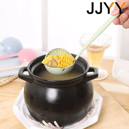 2in1 Long Handle Kitchen Spoon And Strainer For Soup And Hot Pot 5