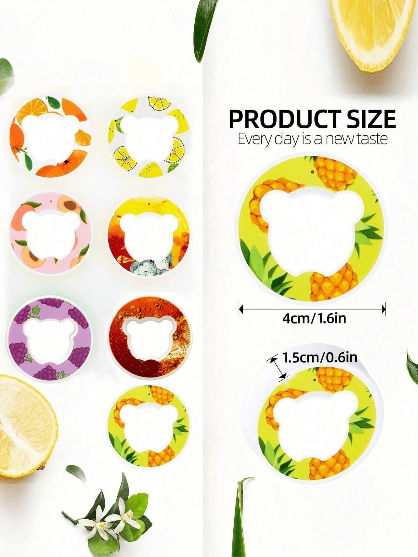 Bear Fruit Flavor Pods For Water Bottles Zero Sugar Zero Calorie Drink Enhancers 2