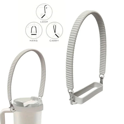 Water Bottle Silicone Handle Sling Carrier Strap For 840oz Bottles 3