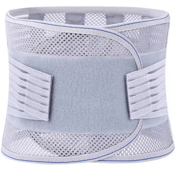 CoreAlign Lumbar Support Belt  Breathable Back Brace With 5 Reinforced Plates For Spine And Posture 4
