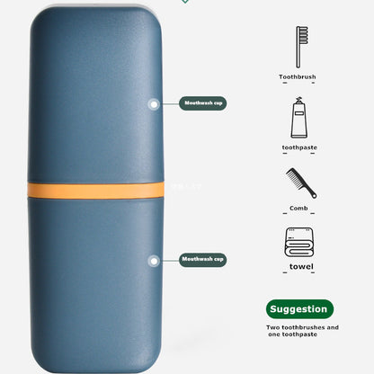 Portable Toothbrush Holder Box, Outdoor Travel Toothpaste Case, Camping Toothbrush Storage Organiser
