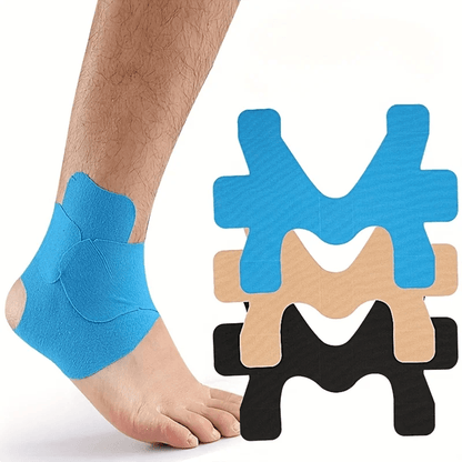 FlexWrap Self-Adhesive Compression Bandage Set – Breathable Elastic Wrap for Sports Injury and Muscle Support