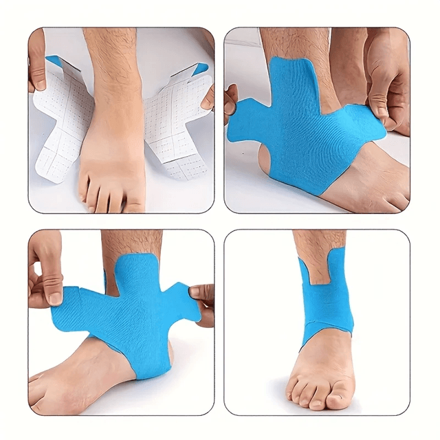 FlexWrap SelfAdhesive Compression Bandage Set  Breathable Elastic Wrap For Sports Injury And Muscle 1