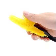 Car Wheel Tire Rim Brush Curved Head Flexible Hand Tool 4