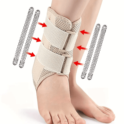 FlexGuard Adjustable Compression Ankle Brace  Elastic Support Sleeve For Sprain Prevention And Heel 5