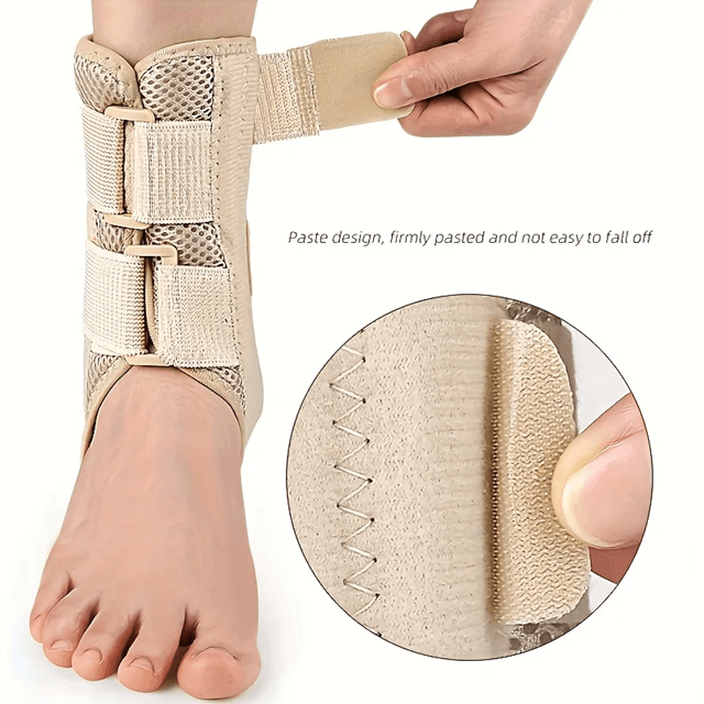 FlexGuard Adjustable Compression Ankle Brace  Elastic Support Sleeve For Sprain Prevention And Heel 2