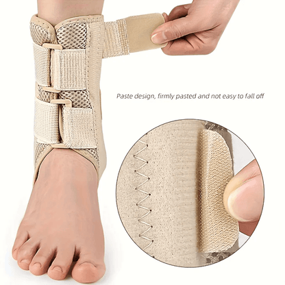FlexGuard Adjustable Compression Ankle Brace  Elastic Support Sleeve For Sprain Prevention And Heel 2